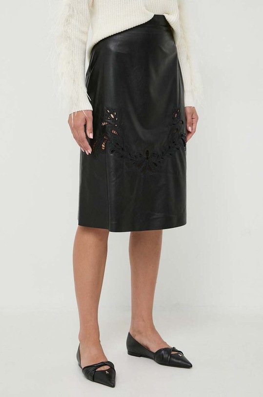 Twinset spódnica midi czarny 232TP2122