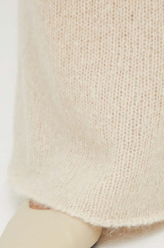 Herskind spódnica wełniana beżowy 4924970