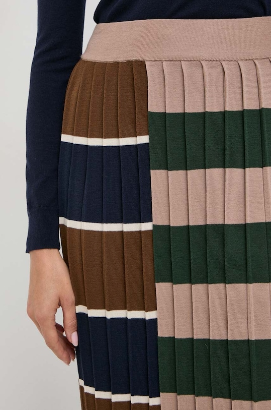 Weekend Max Mara fusta de lana bej 2353060233600