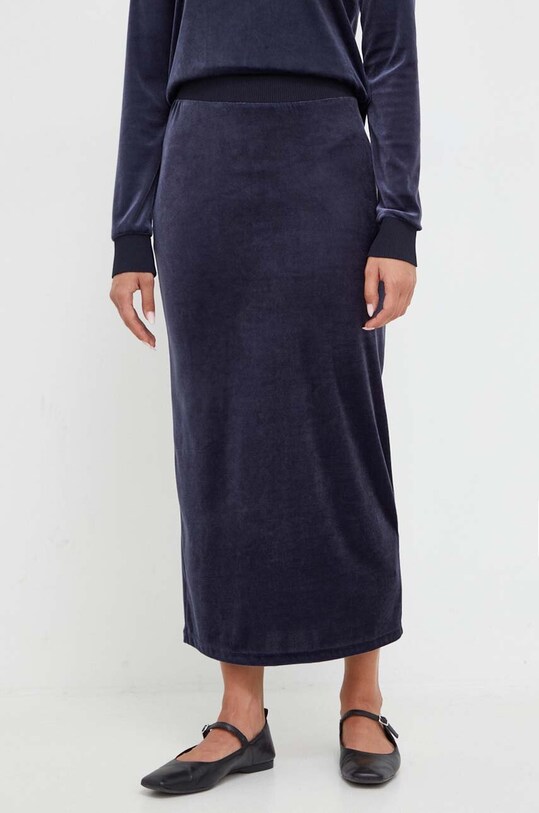 Max Mara Leisure fusta uni bleumarin 2337760336600