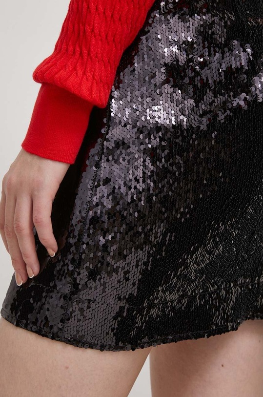 United Colors of Benetton spódnica czarny 4NDED002W.904