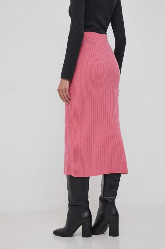 Îmbrăcăminte United Colors of Benetton fusta de lana 1044D000I.11F roz
