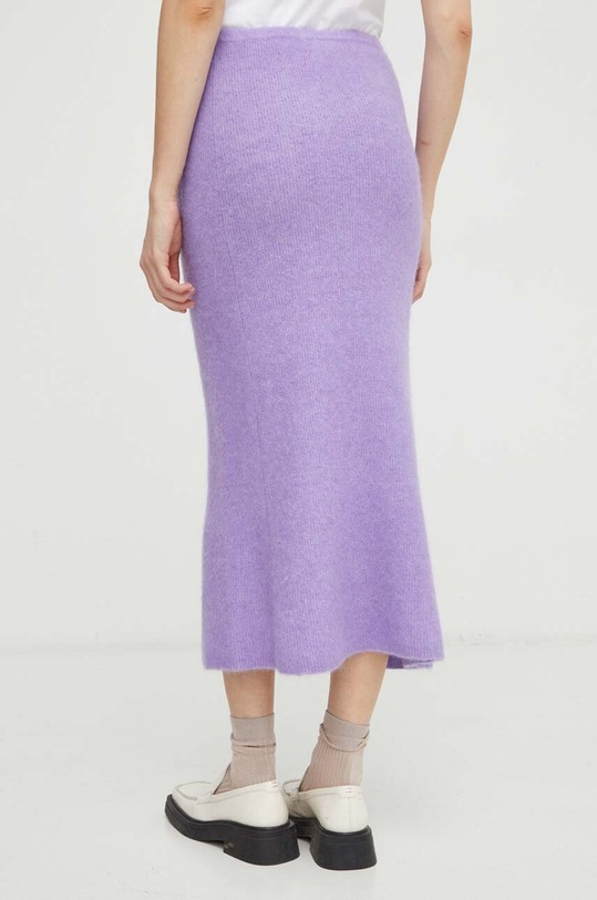 Îmbrăcăminte American Vintage fusta de lana TYJ13AH23 violet
