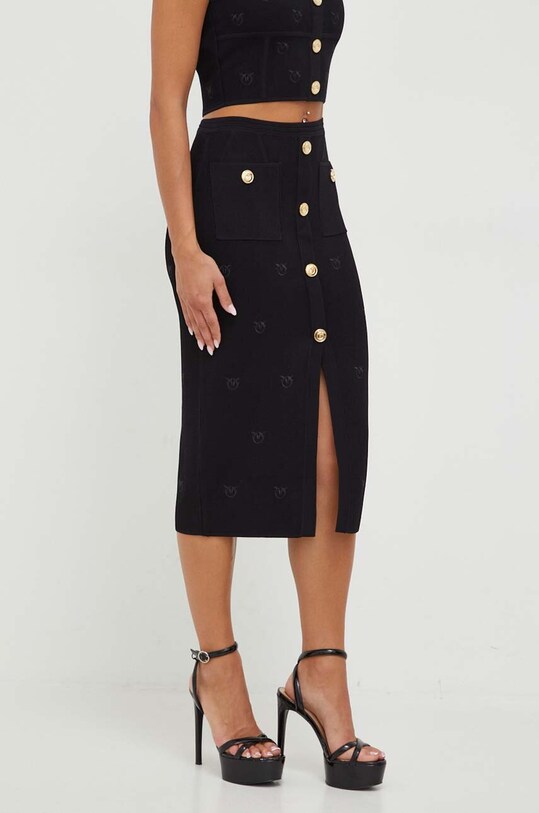 Φούστα Pinko casual μαύρο 101884.A16F