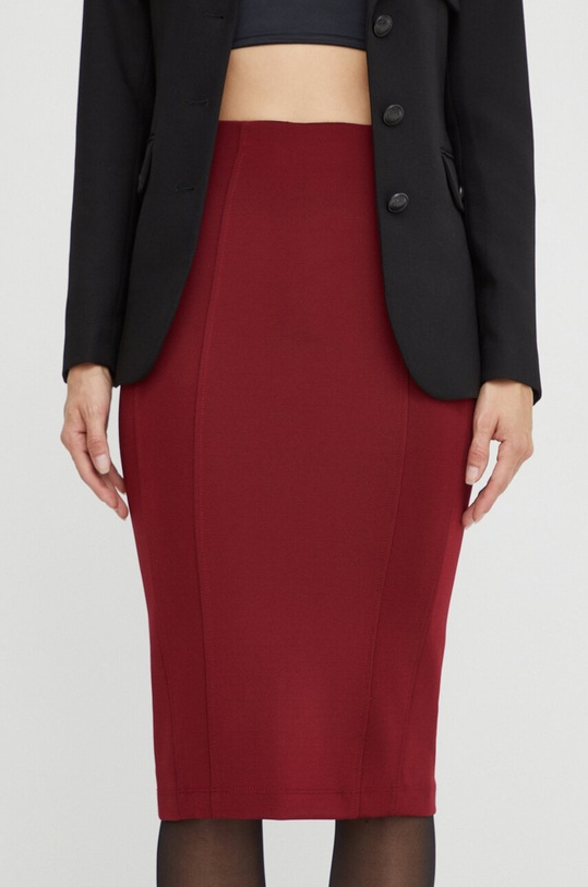 Odzież Pinko spódnica 102186.A04I bordowy