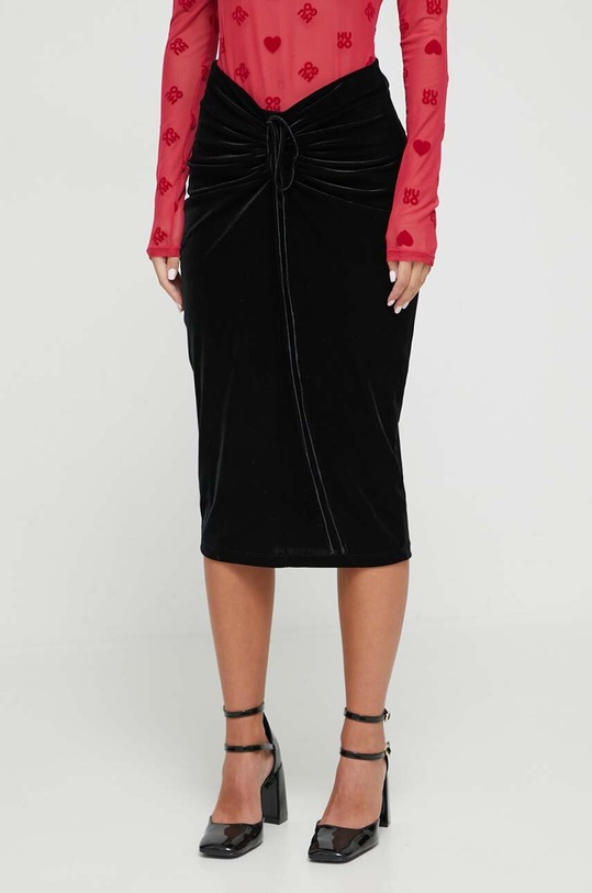 Sukně HUGO 50500541 černá AW23