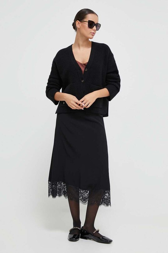 Tommy Hilfiger spódnica WW0WW39702 czarny AW23