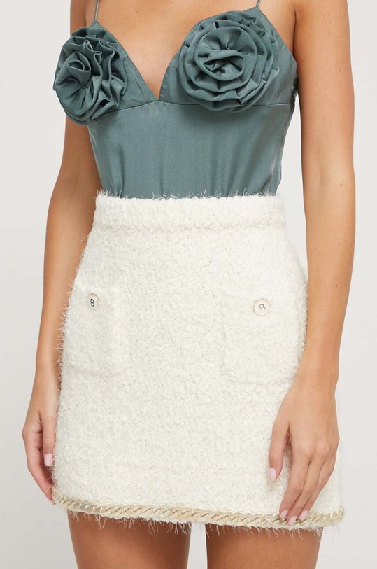 Sukně Blugirl Blumarine mini béžová RF3043.MA12O