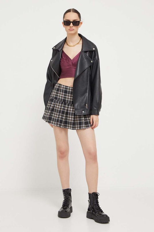 Tommy Jeans spódnica DW0DW16515 czarny AW23