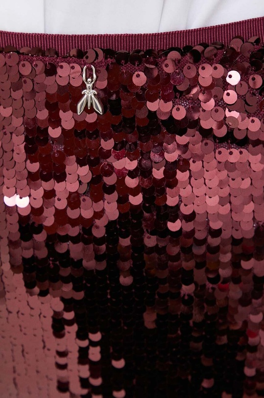 Sukně Patrizia Pepe burgundské 2G0931.A323