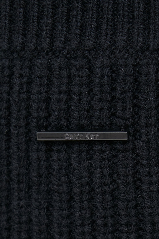 Vlnená sukňa Calvin Klein čierna K20K206017