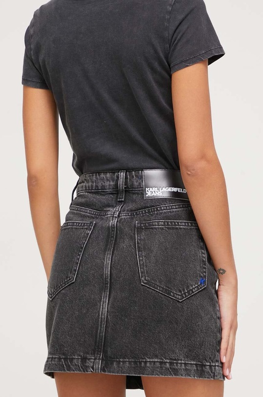 Odjeća Traper suknja Karl Lagerfeld Jeans 236J1201 crna