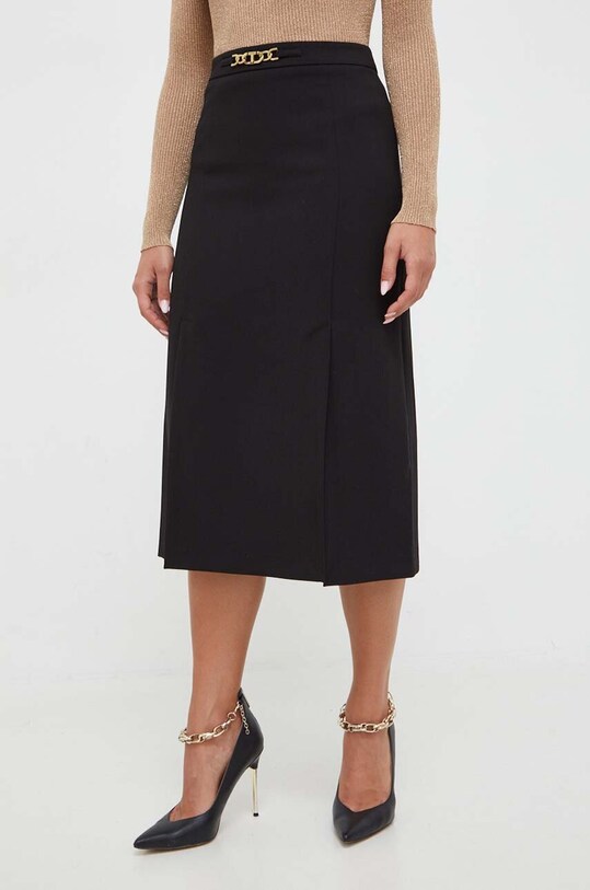 Φούστα Twinset casual μαύρο 232TT2192