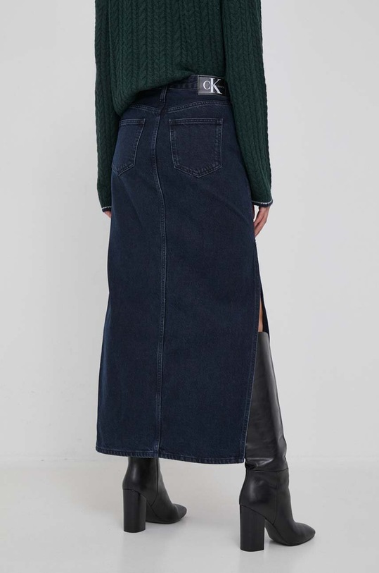 Ρούχα Τζιν φούστα Calvin Klein Jeans J20J221808 σκούρο μπλε