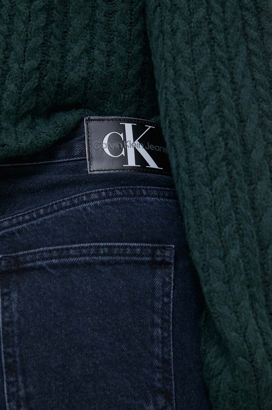 Τζιν φούστα Calvin Klein Jeans σκούρο μπλε J20J221808