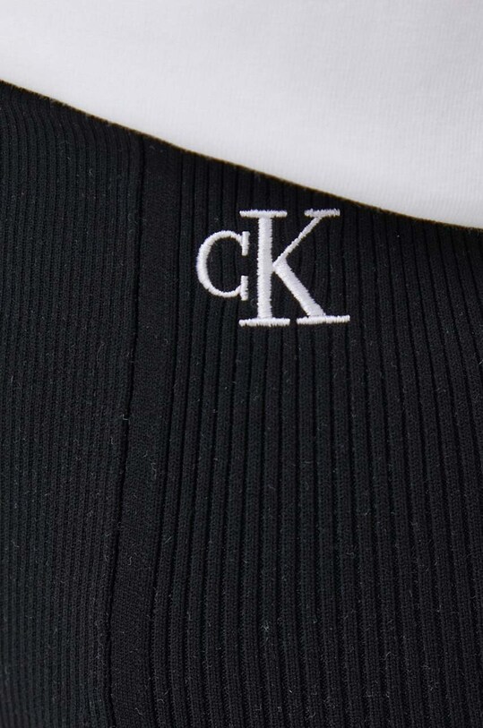 Φούστα Calvin Klein Jeans μαύρο J20J222007