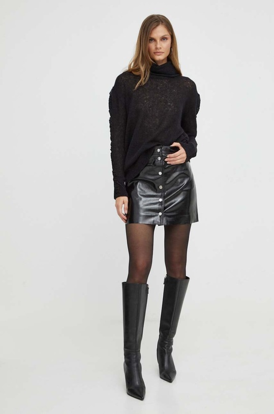 Φούστα Morgan JVINY JVINY.NOIR μαύρο AW23