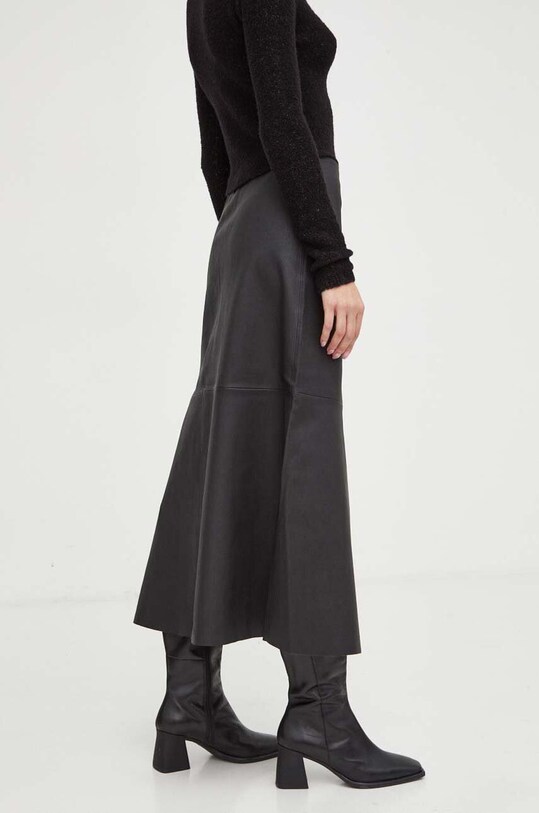 Oblečenie Kožená sukňa By Malene Birger Q66175085 čierna