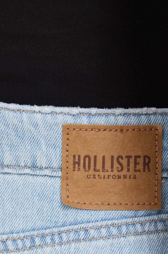 Hollister Co. fustă din denim albastru KI343.3121.280
