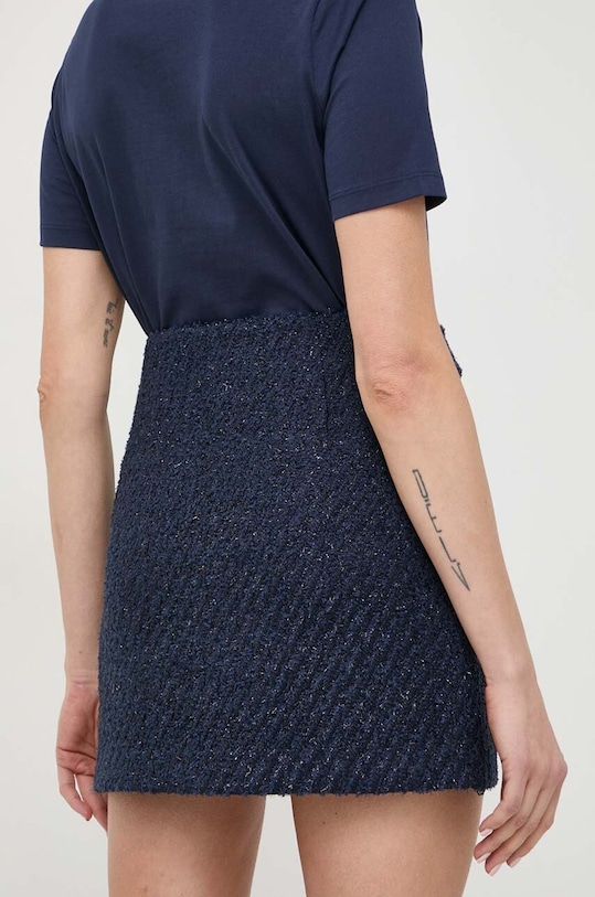 Îmbrăcăminte MICHAEL Michael Kors fusta din amestec de lana MR470CLAER bleumarin