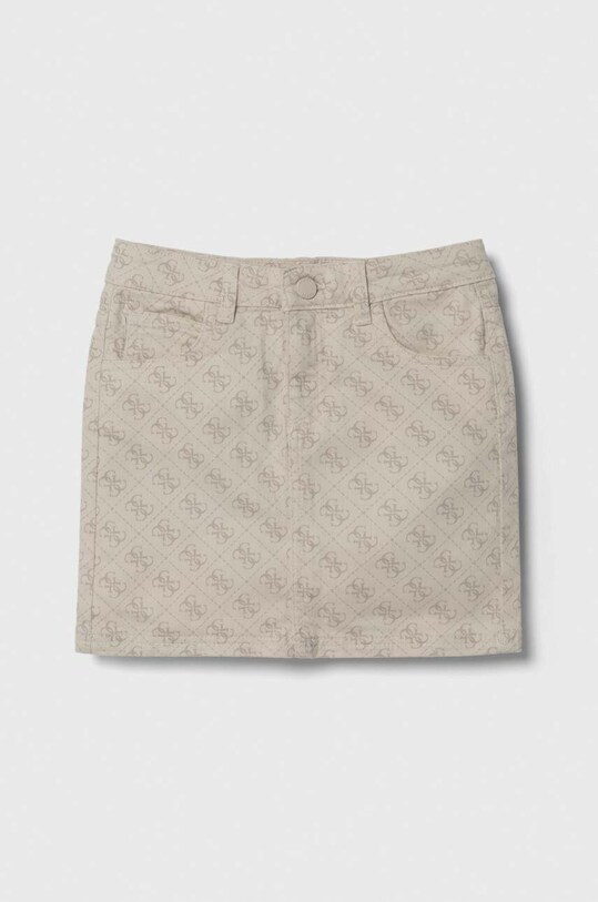 Dziewczynka Guess spódnica jeansowa dziecięca J3YD05.WE620.9BYX beżowy