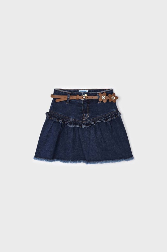 Mayoral fustă din denim pentru copii 4905.6F.Mini.9BYX albastru AW23
