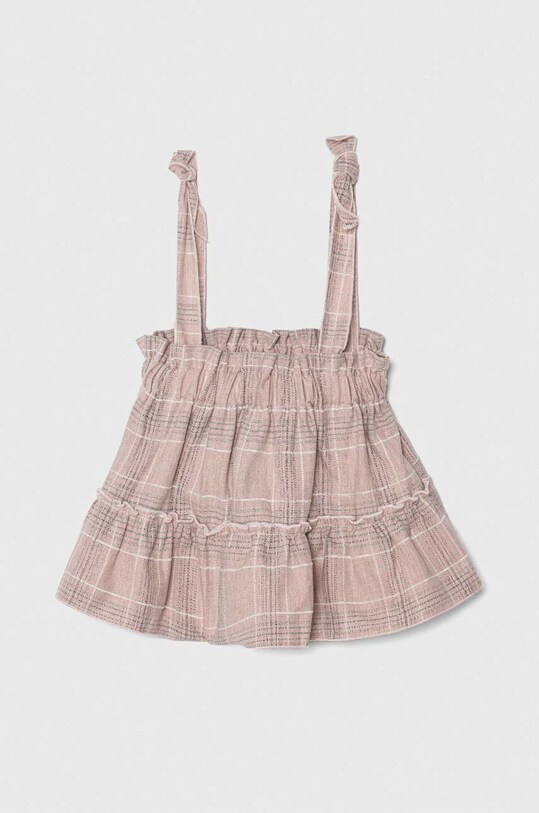 Дитяча бавовняна спідниця Jamiks JACOSA.Spodnic.JZG129.G рожевий AW23