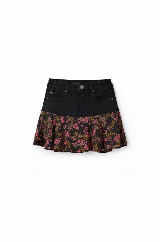 Desigual fusta fete 23WGFD04 negru AW23