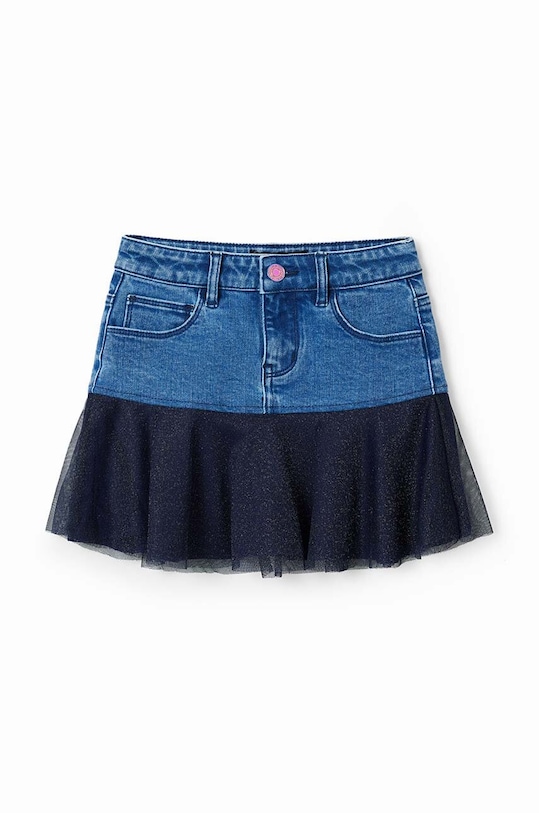 Джинсова спідниця Desigual 23WGFD05 блакитний AW23