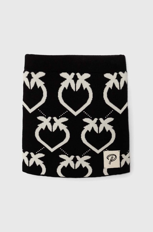 Pinko Up gyerek szoknya mintás fekete F3PIBGSK143