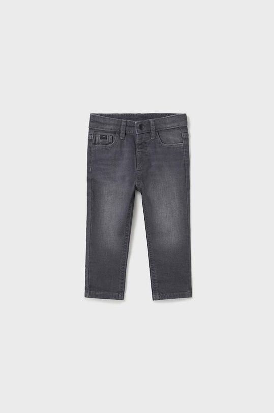 Dětské rifle Mayoral soft denim Planet friendly šedá 2530.3B.Baby.9BYX