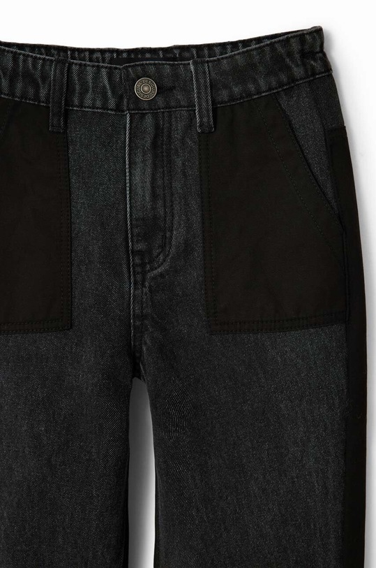 Chłopiec Desigual jeansy dziecięce 23WBDD04 czarny