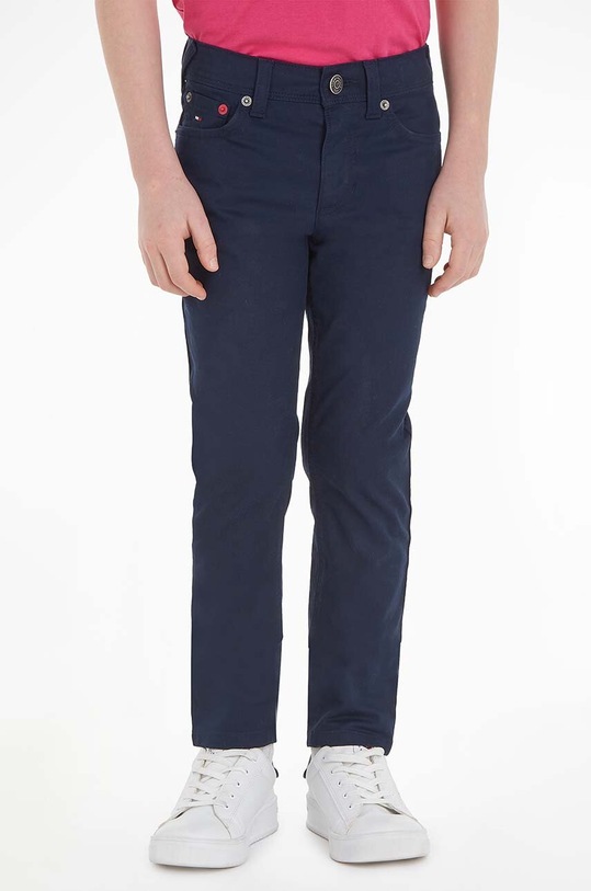 Детски дънки Tommy Hilfiger с регилация тъмносин KB0KB08470.74.122.9BYX