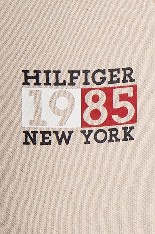 Detské tepláky Tommy Hilfiger béžová KB0KB08475.128.176.9BYX