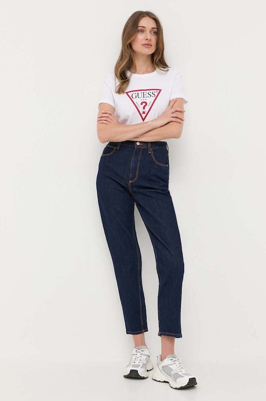 Džíny Guess W2YA21.D4NH4 námořnická modř AW25