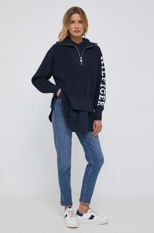Tommy Hilfiger jeansi WW0WW38895 albastru AW23
