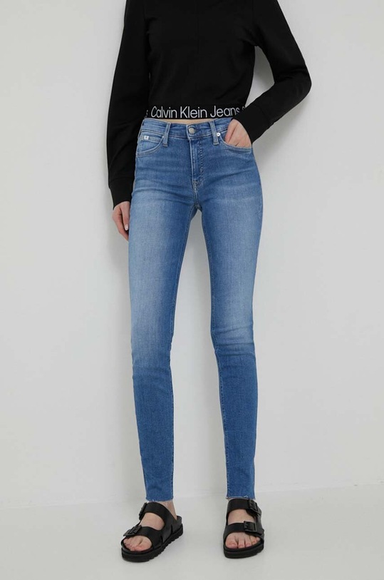 Calvin Klein Jeans jeansy Planet friendly niebieski J20J221227