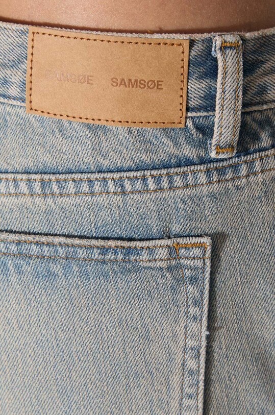 Samsoe Samsoe jeansy Susan F23200032 niebieski
