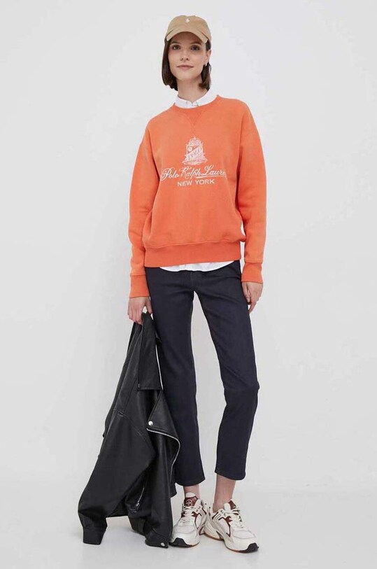 Τζιν παντελόνι Lauren Ralph Lauren 200909301 σκούρο μπλε AW23