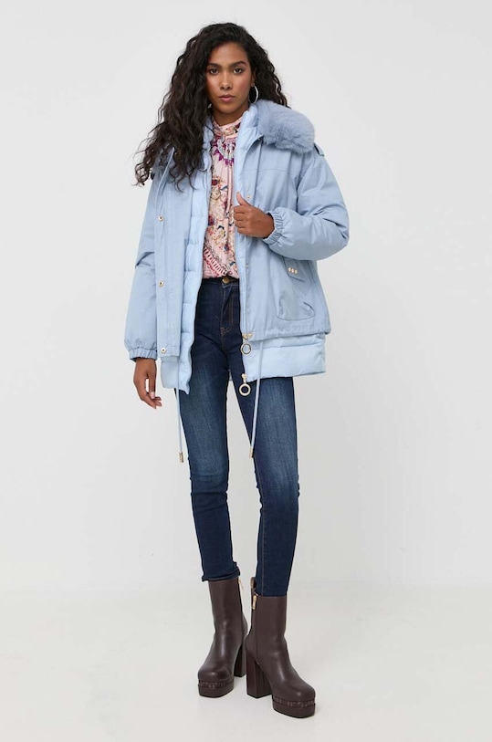 Pinko jeansy 100169.A147 granatowy AW23