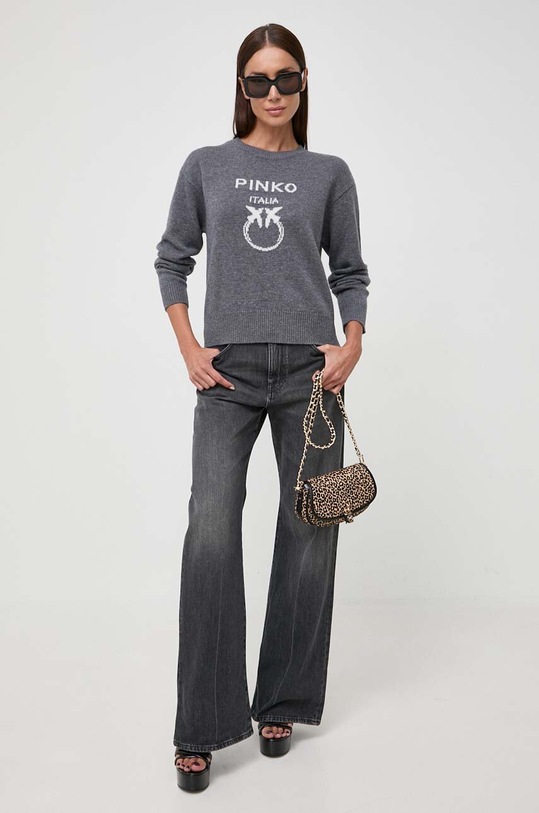 Pinko jeansy szary 101733.A13Z