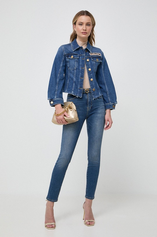 Τζιν παντελόνι Pinko 100161.A0ZT μπλε AW23