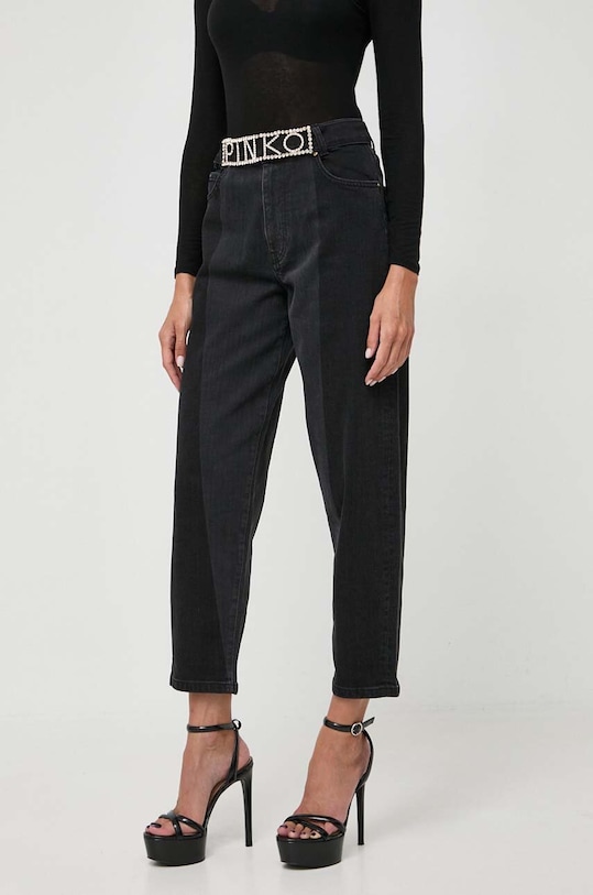 Pinko jeansy 101797.A15P czarny AW23