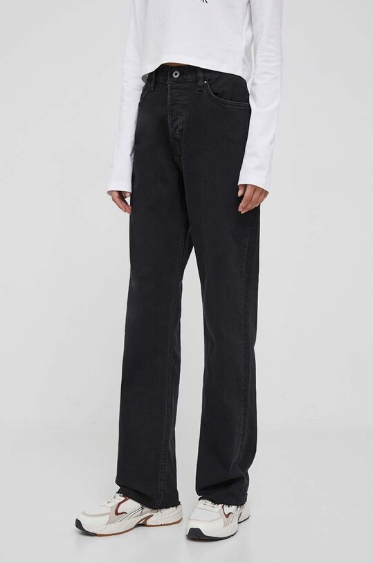Pepe Jeans jeansy Robyn Planet friendly czarny PL204172XG2.000