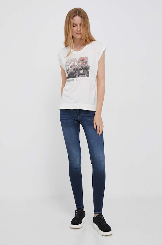 Pepe Jeans jeansy Soho PL204174CS8.000 granatowy AW23