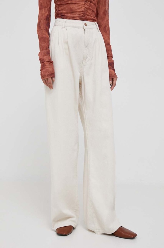 Pepe Jeans jeansy Cecilia Planet friendly beżowy PL204490.000