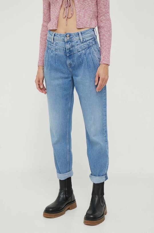 Τζιν παντελόνι Pepe Jeans Violet Planet friendly μπλε PL204498.000