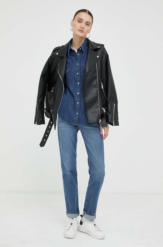 Levi's jeansi 712 SLIM WELT POCKET A6199.0003 albastru AW23