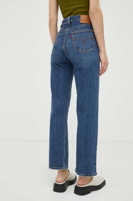 Oblečenie Rifle Levi's RIBCAGE STRAIGHT ANKLE 72693.0163 modrá