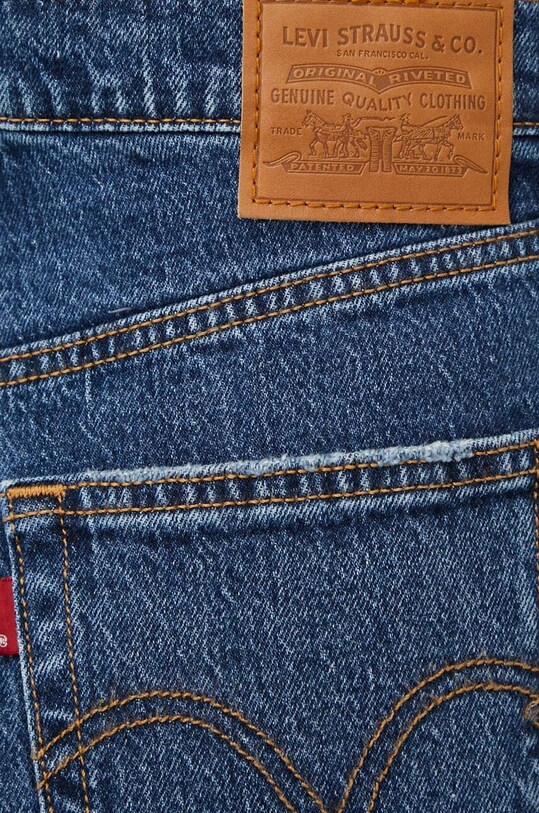 Rifle Levi's RIBCAGE STRAIGHT ANKLE modrá 72693.0163